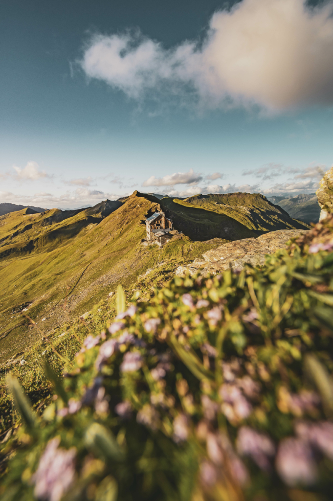 Niedersachsenhaus im Nationalpark Hohe Tauern, Rauristal, Rauris, Kolm Saigurn, Salzburger Land, Pinzgau, Österreich.