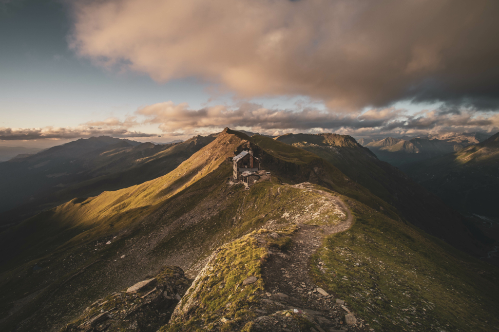 Niedersachsenhaus im Nationalpark Hohe Tauern, Rauristal, Rauris, Kolm Saigurn, Salzburger Land, Pinzgau, Österreich.