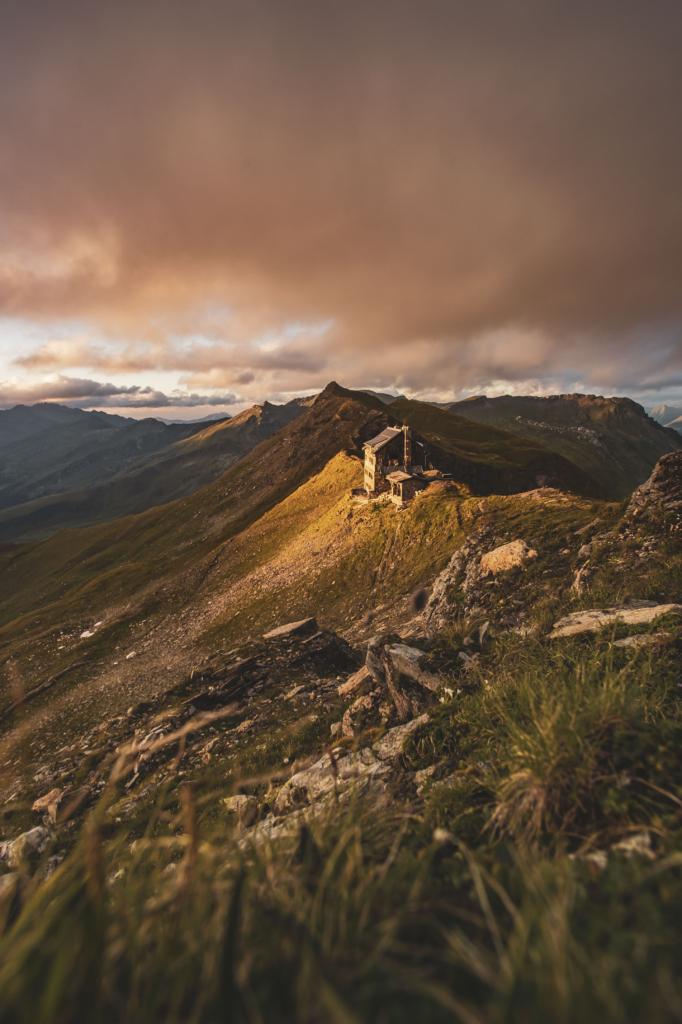 Niedersachsenhaus im Nationalpark Hohe Tauern, Rauristal, Rauris, Kolm Saigurn, Salzburger Land, Pinzgau, Österreich.