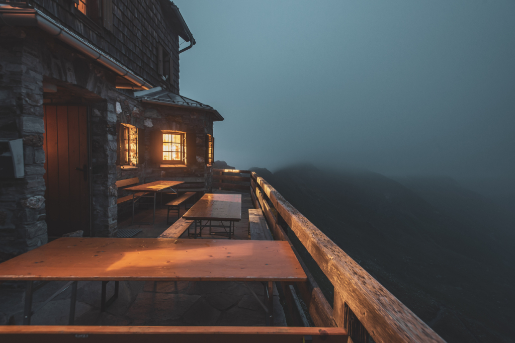 Niedersachsenhaus im Nationalpark Hohe Tauern, Rauristal, Rauris, Kolm Saigurn, Salzburger Land, Pinzgau, Österreich.