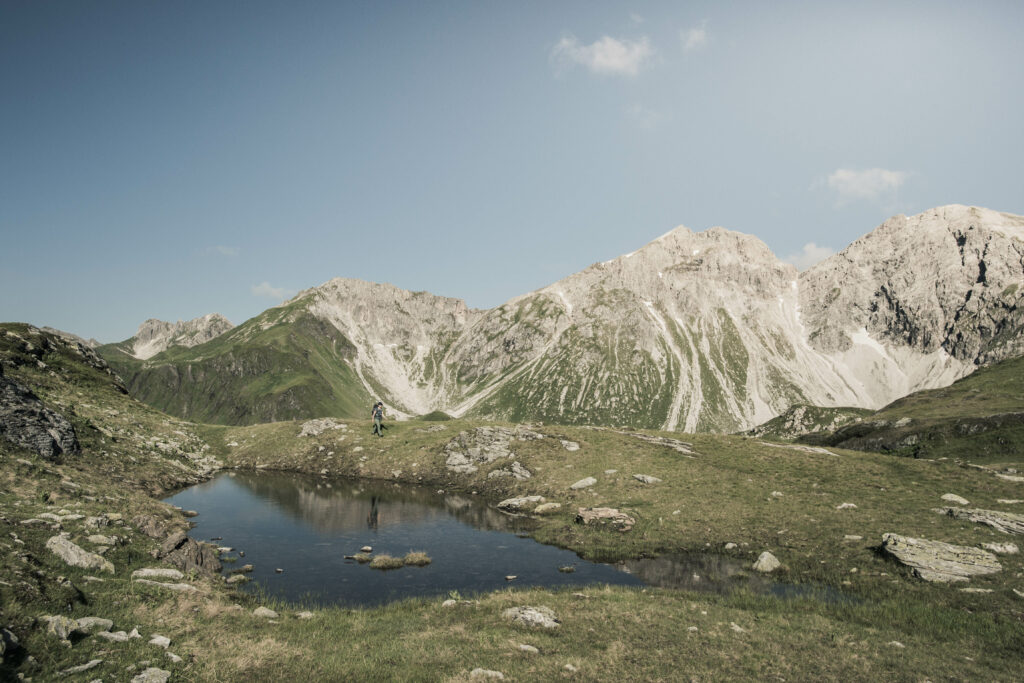 Wanderung zur Franz-Fischer-Hütte, die wahrscheinlich erste 100% vegan & vegetarische Hütte in den Alpen im Riedingtal des Salzburger Lungau, Österreich.